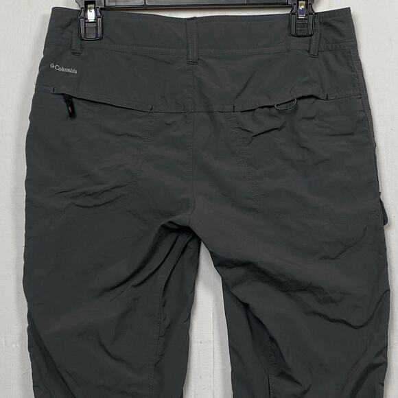 Columbia Omni Shade Green Roll Tab Cargo Pants Size 4 Long - Picture 6 of 6